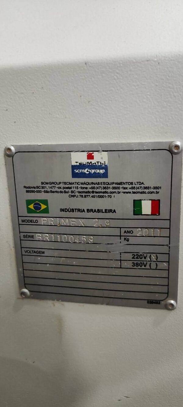Seccionadora - Modelo Primex 2.9 - Image 4